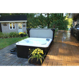 Canadian Spa Company Saskatoon 4-Person 12-Jet Portable Plug & Play Hot Tub KH-10084