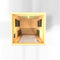 DYNAMIC SAUNAS AVILA 1-2-PERSON LOW EMF (UNDER 8MG) FAR INFRARED SAUNA (CANADIAN HEMLOCK)