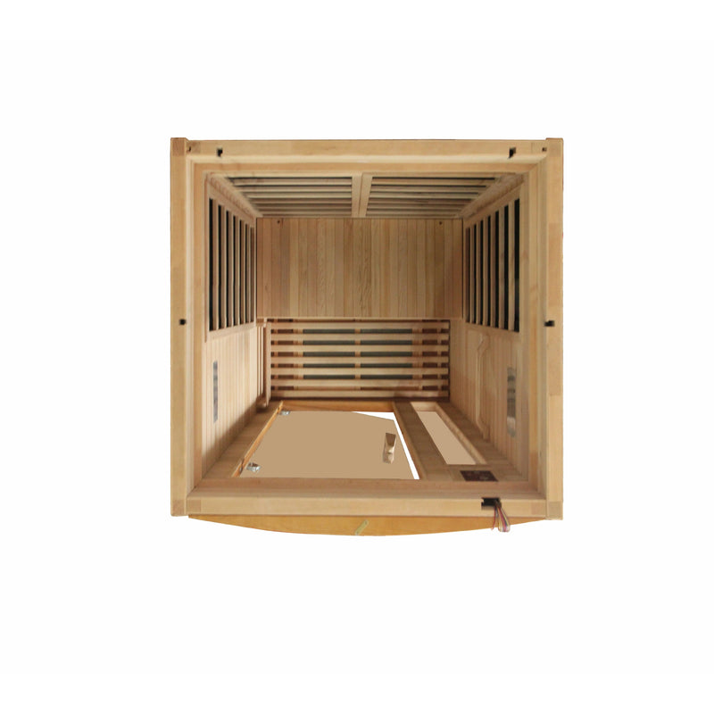 DYNAMIC SAUNAS BARCELONA 1-2-PERSON LOW EMF (UNDER 8MG) FAR INFRARED SAUNA