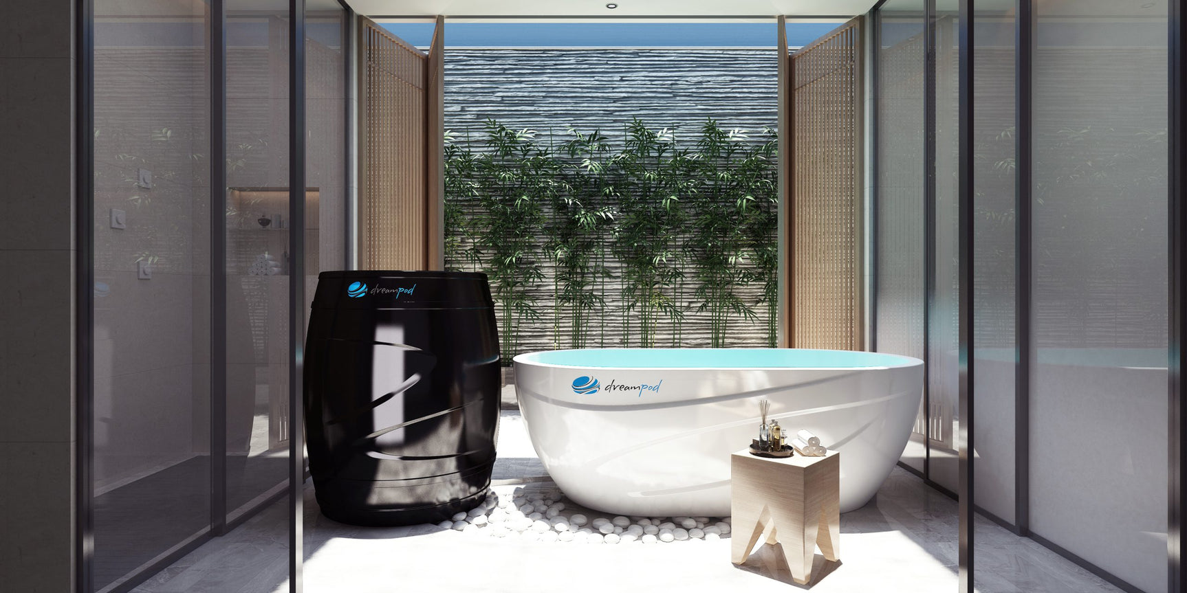 Dreampod Ice Series | Cold Plunge Barrel with Chiller