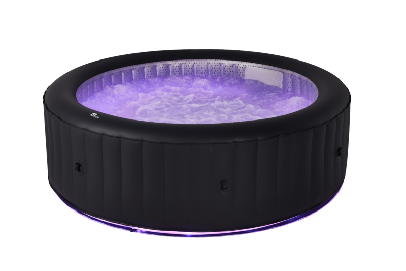 MSPA URBAN Aurora Round Bubble Spa (6 Bathers) - With LED light strip | U-AU061