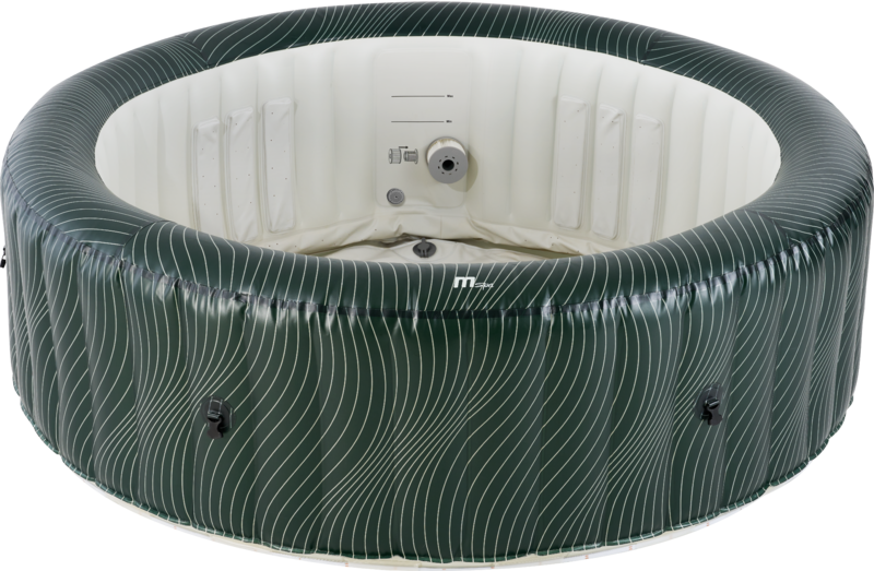MSPA COMFORT METEOR Round Bubble Spa (6 Bathers) - With LED light strip | C-ME062