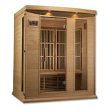 Golden Designs MAXXUS 3-PERSON LOW EMF (UNDER 8MG) FAR INFRARED SAUNA