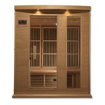 Golden Designs MAXXUS 3-PERSON LOW EMF (UNDER 8MG) FAR INFRARED SAUNA