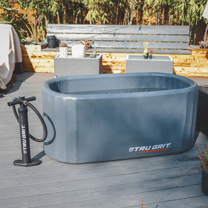 Tru Grit Inflatable Tub & Cold Therapy Chiller