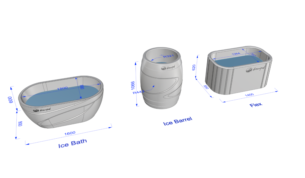 Dreampod Ice Series | Ice Bath FLEX With Chiller