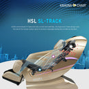 Kahuna Massage Chair 4D+@ HSL-Track Voice Recognition Zero-Gravity Full-Body Massage Chair, Tablet Remote Hubot4D